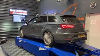 Passage au banc de puissance de cette Seat Leon cupra 2.0 TSI