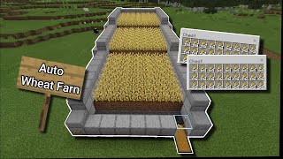 Building an automatic food farm 🌾🌽• Minecraft PE • Day 8