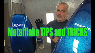 Metalflake custom paint job HowTo tips and tricks