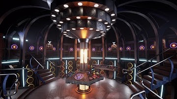 TARDIS Interior Project Flythrough [Unreal Engine 4]