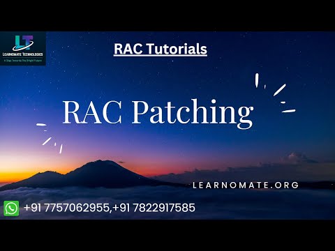 RAC Patching |