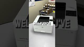 Why is There a 1 and 2 on Your Printer | HP LaserJet Pro 4001n