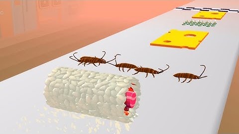 Sushi Roll 3D - ASMR Food Game - All Levels Gameplay Android, iOS