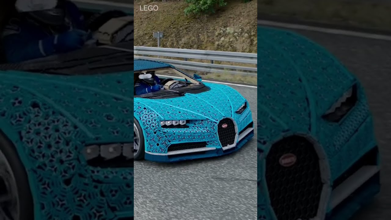 Bugatti made out of legos shop