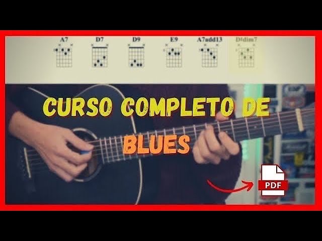 🔴 Curso de GUITARRA BLUES (Parte 3) 10 variaciones del Blues al Blues-Jazz  - YouTube