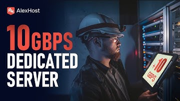 🚀 10 Gbps with AlexHost: Unlock the Power of High-Speed Bandwidth! 💻