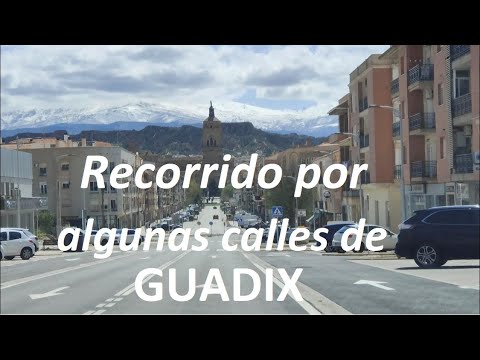 🎢 Recorrido (4K) por GUADIX 🏁 Agosto 2023