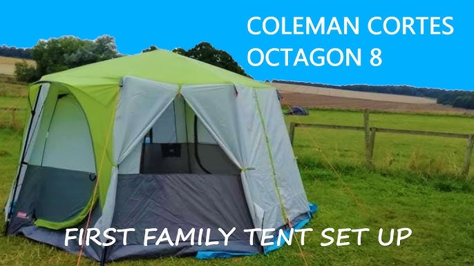 Coleman® - Cortes Octagon 8 - 8 Person Family Camping Tent - EN