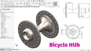 Bicycle Hub Front Wheel Solidworks Tutorial