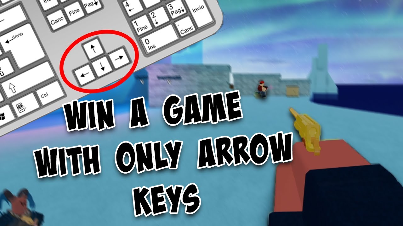 ARSENAL ARROW KEY CHALLENGE! (Arsenal Roblox) YouTube
