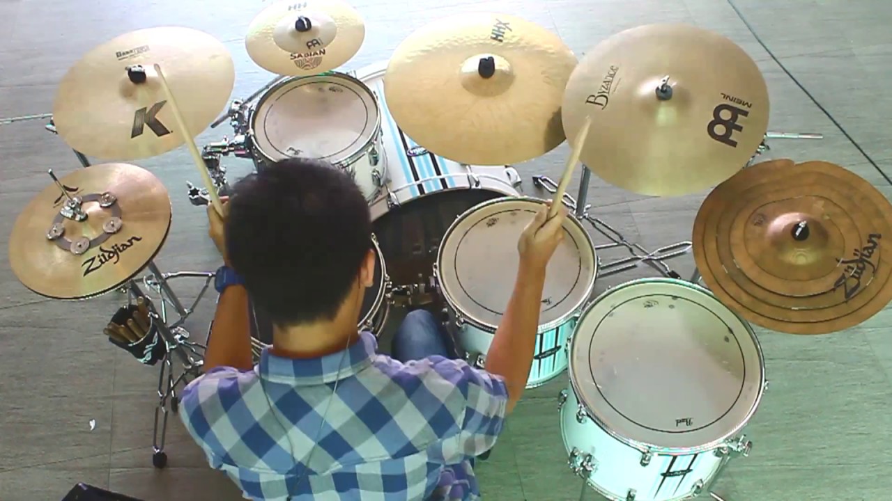 Chary Life Drum Cover by Andreas Aldy