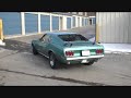 1969 Mustang Mach 1 Startup With Sound
