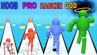 •NOOB VS PRO VS HACKER VS GOD in Rope - Man Run screenshot 2