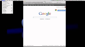 Setting home page in Safari browser