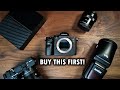 Top 10 ESSENTIAL Things To BUY When Starting A Photography Business