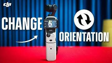 DJI Osmo Pocket-oriëntatie wijzigen | Schermrotatie op Pocket 3, 2 en 1 eenvoudig oplossen