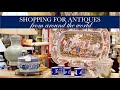 Antique Shopping Tour Furniture &amp; Luxury Decor from Around the Globe! 2022 American, Asian, French +