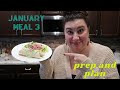 Prep and Plan with Me: January Meal 3- Sweet Shredded Pork Burrito