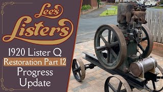 1920 Lister Q Type Restoration Part 12  Update Progress