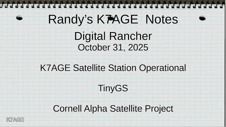 TinyGS and Cornell's Alpha Satellite Project