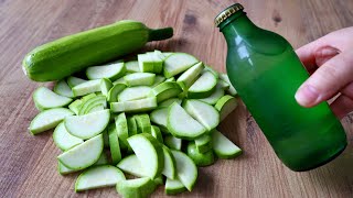 😱 Just zucchini and natural mineral water.💯 more delicious than meat.😋 My family loved this method❗️