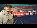 Zed k  risha matyouri cover  vido layrcs by skull