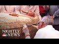 Egypt opens ancient coffins to find perfectly preserved mummies  nbc nightly news