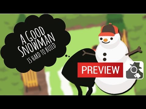 WINTER IS COMING | A Good Snowman is Hard to Build iOS / Android gameplay preview