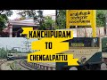  kanchipuram to chengalpattu train journey  tmp  chennai beach fast train emu  travel advisor