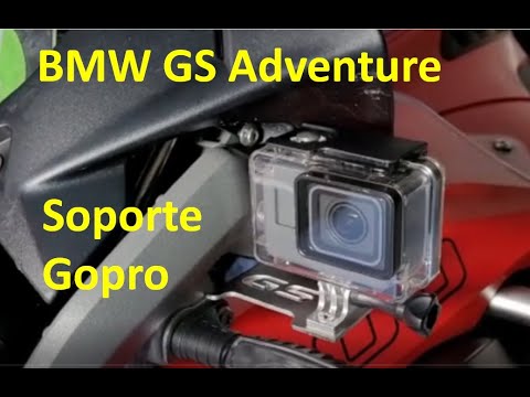 Soporte Cámara GoPro Hero BMW R1250RT Cúpula Sport Plata 44600-620