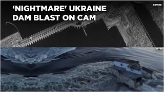 Ukraine Dam Blast Live | Zelenskyy Tears Down Russia Over Dam Attack | Blast Risks Flooding War Zone