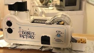 Let Me Tell You About My MINI DONUT MACHINE