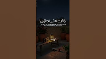 تلاوة قصيرة تخشع لها القلوب – المنشاوي