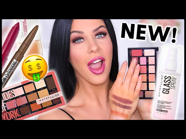 DRUGSTORE FAVES & NEW RELEASES!! FULL FACE OF MAYBELLINE!