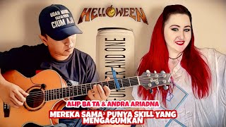MEREKA SANGAT MENGAGUMKAN‼️Alip ba ta ft. Andra Ariadna - Forever and One -Helloween (COVER)