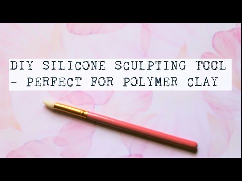 Silicone Shaper Brushes for Clay Modeling (Large / Set of 5 pcs) | Polymer  Clay Sculpting Tools | Carving Tool | Clay Art Doll DIY