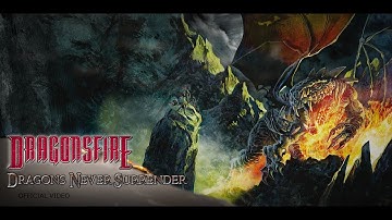 DRAGONSFIRE - Dragons Never Surrender (Official Lyric Video) 2025