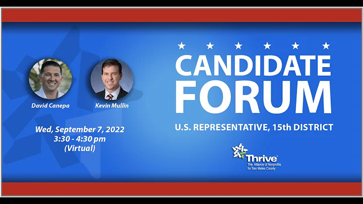 Thrive 2022 Candidate Forum: U.S. Representative, ...