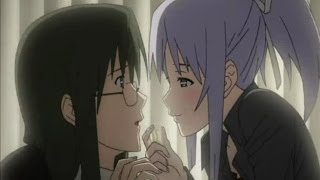 RIN: Daughters of Mnemosyne (yuri kiss scene)