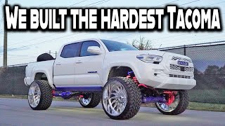 Lifted 2023 Tacoma full build TRD PRO ON 26s**