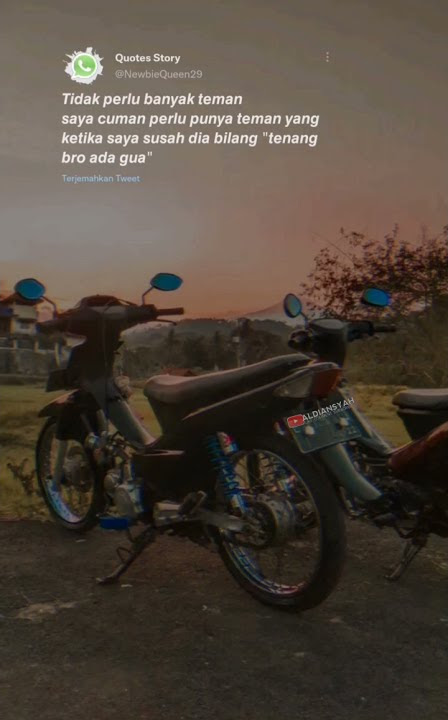 story wa motor supra x 100