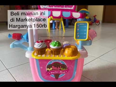 Review Mainan Anak Gerobak Es  Krim  ice cream truck  toys 