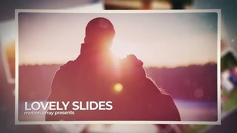 Lovely Slides After Effects Templates