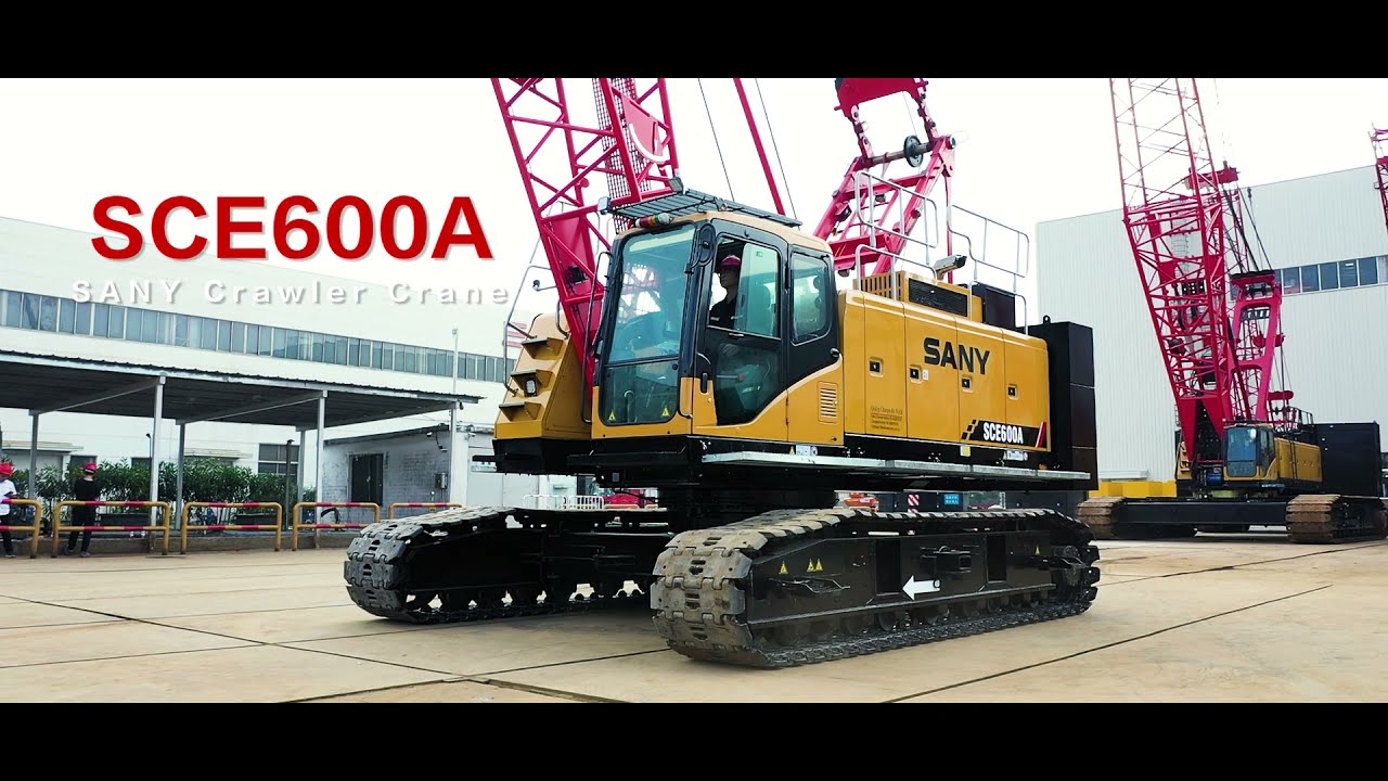Sany SCE600A - gru cingolata da 60 ton
