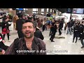 DANSER ENCORE de HK  Flashmob à Gare du Nord (4 Mars 2021)