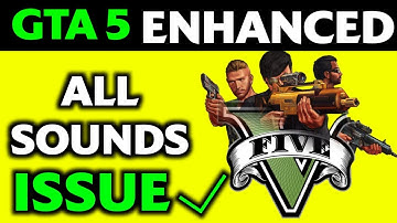 GTA V How TO Enhanced sound problem FIX IT