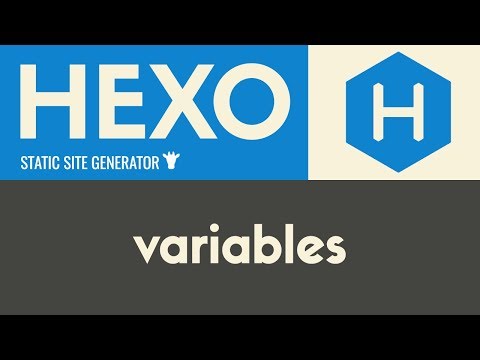 Variables | Hexo