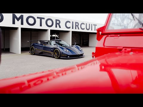 Driving A One Off Pagani Zonda In The Pouring Rain Zonda 760 PS Start Up And Driving