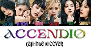 [AI Cover] (G)I-DLE (OT6) - ‘Accendio’ (Orig. IVE)