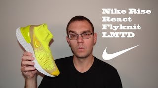 nike rise react flyknit running review